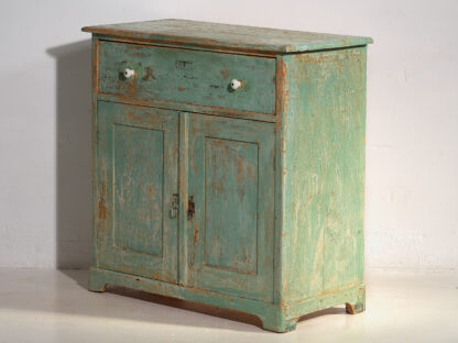 Ancienne commode en bois à deux portes (c.1920) #16