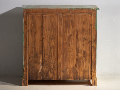 Ancienne commode en bois à deux portes (c.1920) #16