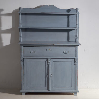 Antique living room dresser with bookcase (c.1920)