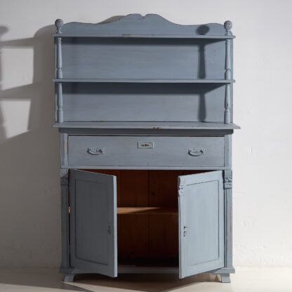 Antique living room dresser with bookcase (c.1920)