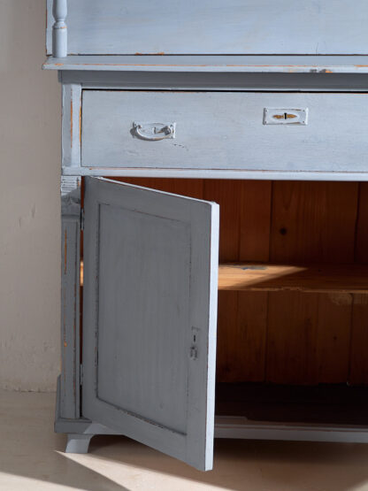 Antique living room dresser with bookcase (c.1920)