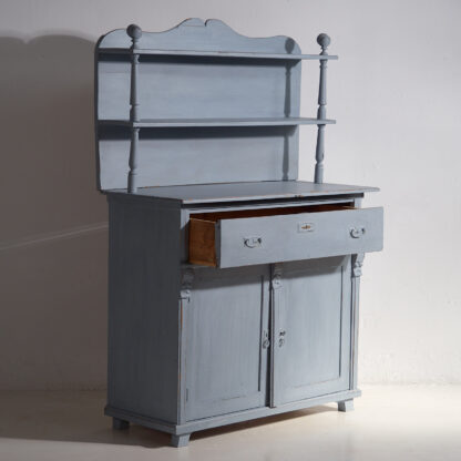 Antique living room dresser with bookcase (c.1920)