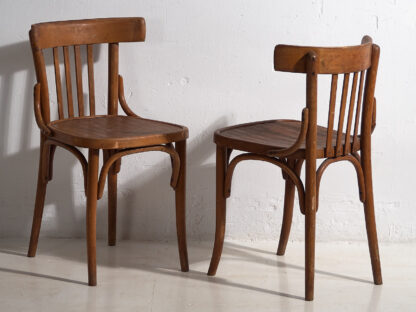 Ensemble de chaises Thonet anciennes (vers 1900). Ensemble de 4 pièces #19