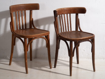 Set of antique Thonet chairs (c.1900). Set of 4 pieces #19