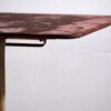 Mesa antigua para exterior de color rojo (c.1920) #18