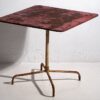 Mesa antigua para exterior de color rojo (c.1920) #18