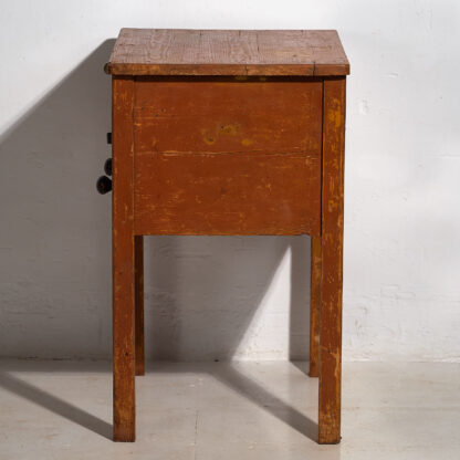 Ancienne table d'appoint en bois (vers 1920)