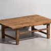 Mesa de centro rectangular antigua (c.1870) #6
