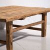 Mesa de centro rectangular antigua (c.1870) #6