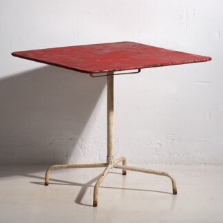 Antique folding garden table (c.1930) #14