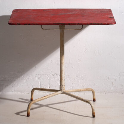 Antique folding garden table (c.1930) #14