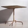 Mesa plegable antigua de jardín con pátina de color verde (c.1920) #15