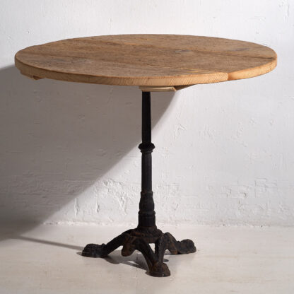 Ancienne table ronde de jardin (c.1920) #1