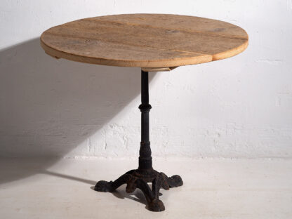 Ancienne table ronde de jardin (c.1920) #1