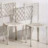 Mesa y sillas de jardín antiguas (c.1920). Conjunto de 5 piezas