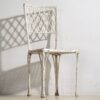 Mesa y sillas de jardín antiguas (c.1920). Conjunto de 5 piezas