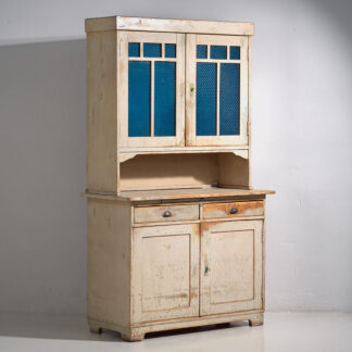 Ancienne armoire de cuisine blanche (c.1920)