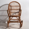 Silla mecedora antigua de mimbre (c.1920) - Imagen 13