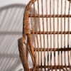 Silla mecedora antigua de mimbre (c.1930)