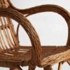 Silla mecedora antigua de mimbre (c.1930)