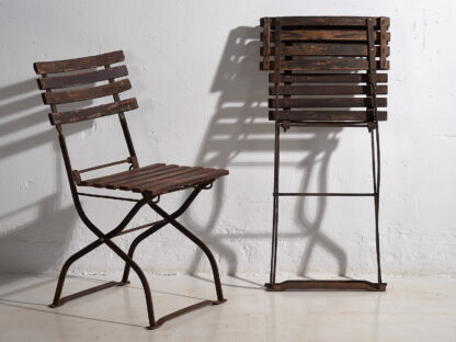 Antique outdoor chairs (c.1920's).
Set of 3 pieces #33