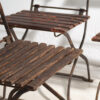 Antique outdoor chairs (c.1920).
Set of 3 pieces #33