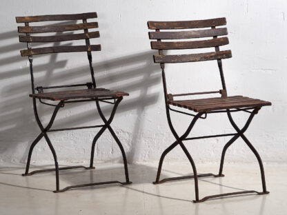 Antique outdoor chairs (c.1920).
Set of 3 pieces #33