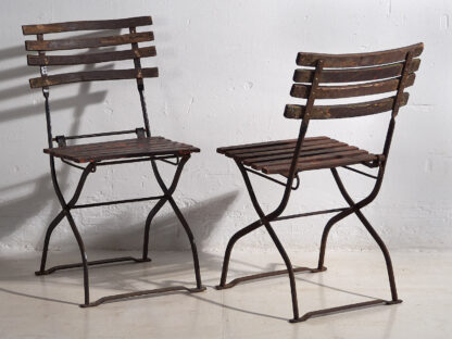 Antique outdoor chairs (c.1920).
Set of 3 pieces #33