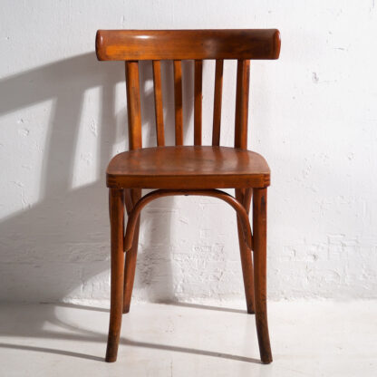 Anciennes chaises de bistro Thonet (c.1900).
Ensemble de 2 pièces #14