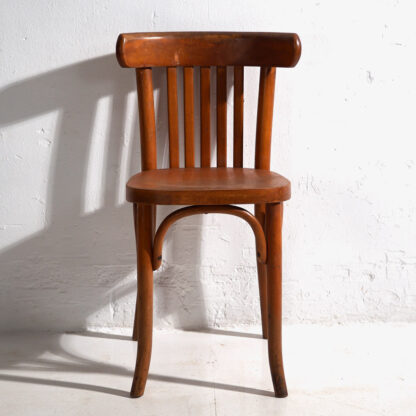 Anciennes chaises de bistro Thonet (c.1900).
Ensemble de 2 pièces #14