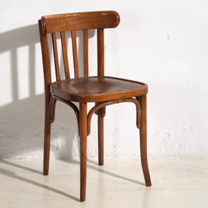 Anciennes chaises de bistrot Thonet (vers 1900). Ensemble de 2 pièces #30