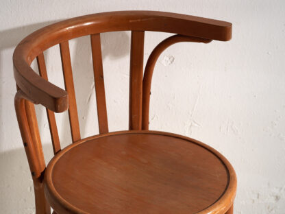 Thonet chairs with armrests (c.1900).
Set of 4 pieces #26