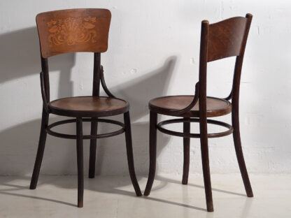 Antique wooden chairs (c.1900).
Set of 4 pieces #24