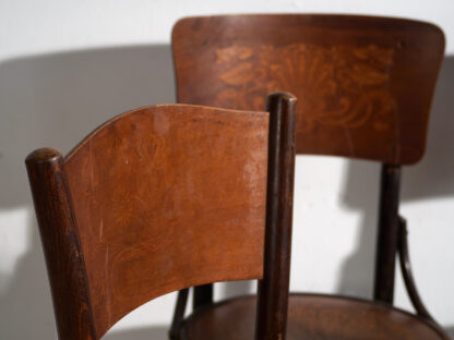 Antique wooden chairs (c.1900).
Set of 4 pieces #24