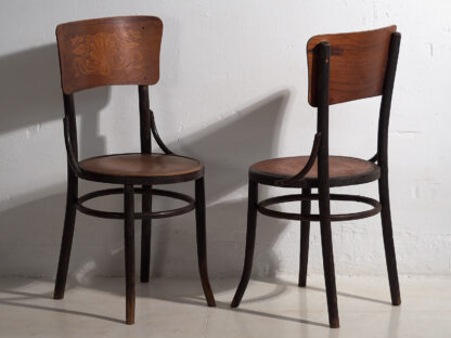 Antique wooden chairs (c.1900).
Set of 4 pieces #24