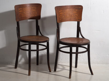 Antique wooden chairs (c.1900).
Set of 4 pieces #24