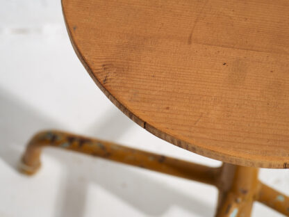 Vintage industrial style round stool (c.1950)