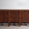 Ancien buffet en bois à trois portes (vers 1920)