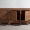 Ancien buffet en bois à trois portes (vers 1920)