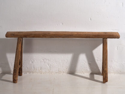 Small antique saloon bench (c.1870) #1