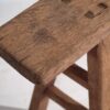 Petit banc ancien en bois (c.1870) #3