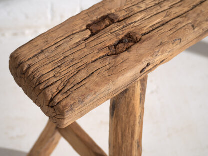 Antique country-style bench (c.1870) #4