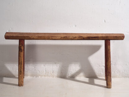 Antique terrace bench with red patina (c.1870) #5