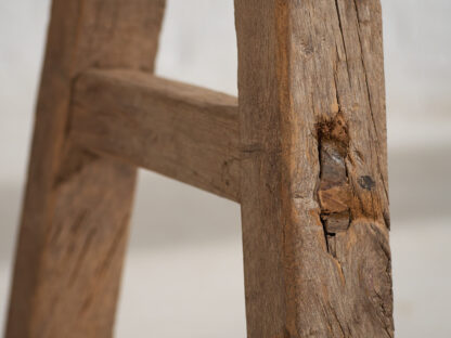 Ancien banc de jardin en bois (c.1870) #4