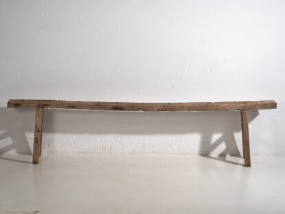 Antique wooden garden bench (c.1870) #4