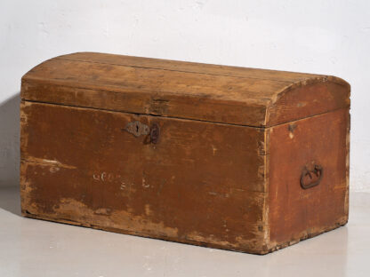 Antique brown patina antique chest (c.1920) #49