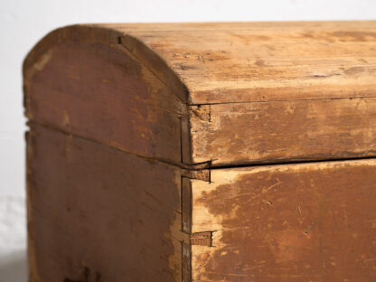 Antique brown patina antique chest (c.1920) #49