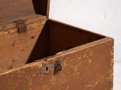 Antique brown patina antique chest (c.1920) #49