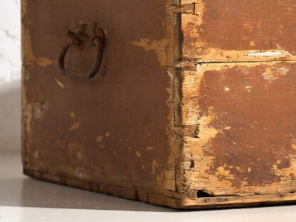 Antique brown patina antique chest (c.1920) #49