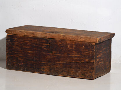 Small antique dark antique chest (c.1920) #62